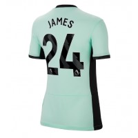 Zenski Nogometni Dres Chelsea Reece James #24 Rezervni 2023-24 Kratak Rukav